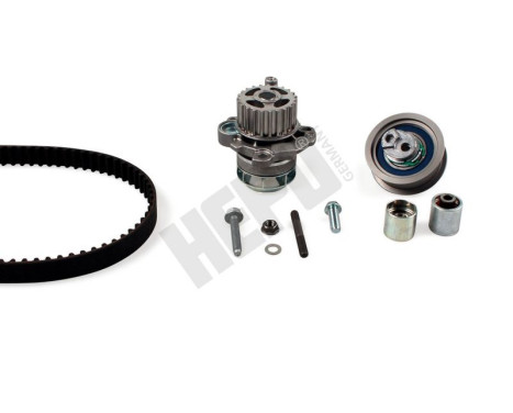Pompe à eau + kit de courroie de distribution PK05870 Hepu