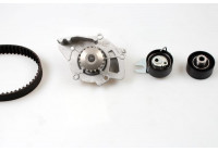 Pompe à eau + kit de courroie de distribution PK08010 Hepu