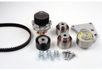 Pompe à eau + kit de courroie de distribution PK08020 Hepu