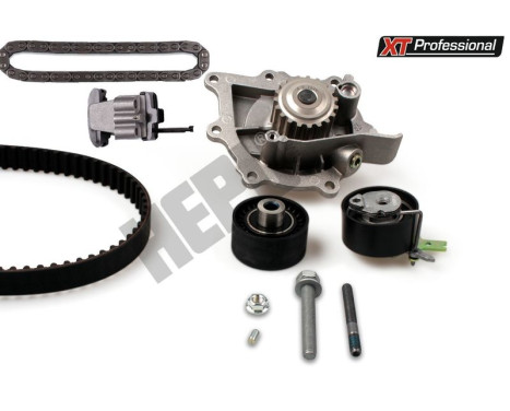 Pompe à eau + kit de courroie de distribution PK08070XT Hepu