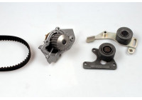 Pompe à eau + kit de courroie de distribution PK08150 Hepu