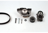 Pompe à eau + kit de courroie de distribution PK08362 Hepu