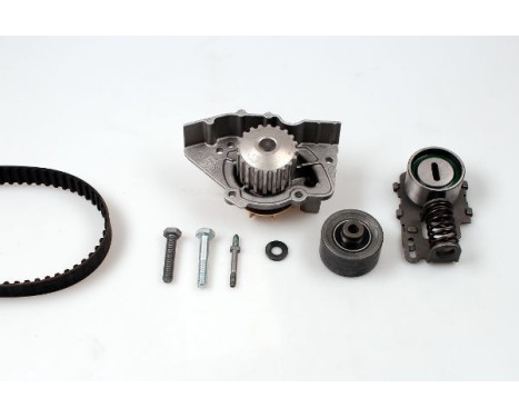 Pompe à eau + kit de courroie de distribution PK08362 Hepu