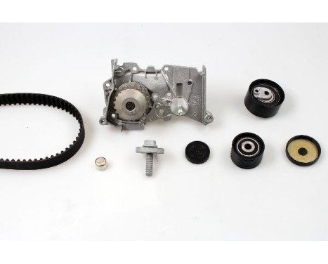 Pompe à eau + kit de courroie de distribution PK08420 Hepu