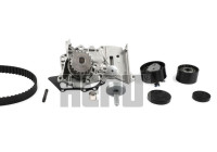Pompe à eau + kit de courroie de distribution PK08421 Hepu