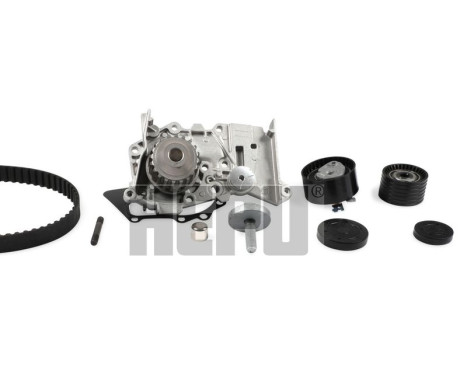 Pompe à eau + kit de courroie de distribution PK08421 Hepu