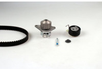 Pompe à eau + kit de courroie de distribution PK08460 Hepu
