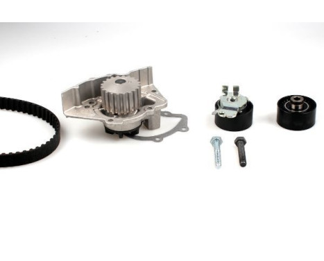 Pompe à eau + kit de courroie de distribution PK08891 Hepu
