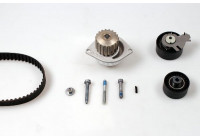 Pompe à eau + kit de courroie de distribution PK08911 Hepu