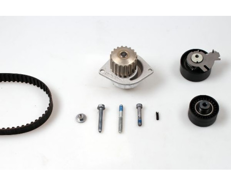Pompe à eau + kit de courroie de distribution PK08911 Hepu