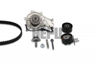 Pompe à eau + kit de courroie de distribution PK08930 Hepu