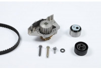 Pompe à eau + kit de courroie de distribution PK08950 Hepu