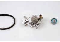 Pompe à eau + kit de courroie de distribution PK09160 Hepu