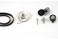 Pompe à eau + kit de courroie de distribution PK09582 Hepu