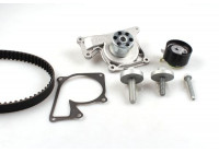 Pompe à eau + kit de courroie de distribution PK09650 Hepu
