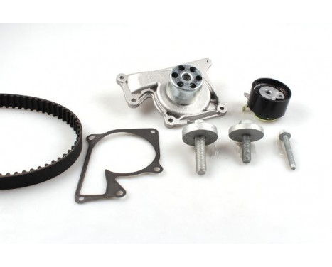 Pompe à eau + kit de courroie de distribution PK09650 Hepu