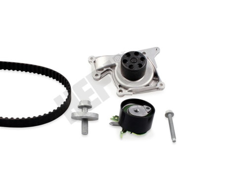 Pompe à eau + kit de courroie de distribution PK09651 Hepu