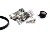 Pompe à eau + kit de courroie de distribution PK09653 Hepu