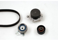 Pompe à eau + kit de courroie de distribution PK10121 Hepu