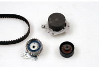 Pompe à eau + kit de courroie de distribution PK10122 Hepu