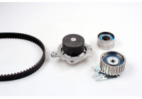 Pompe à eau + kit de courroie de distribution PK10450 Hepu