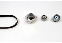 Pompe à eau + kit de courroie de distribution PK10551 Hepu