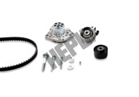 Pompe à eau + kit de courroie de distribution PK10893 Hepu