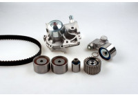 Pompe à eau + kit de courroie de distribution PK17204 Hepu