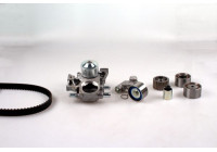 Pompe à eau + kit de courroie de distribution PK75092 Hepu