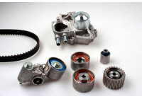 Pompe à eau + kit de courroie de distribution PK75720 Hepu