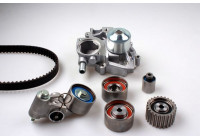 Pompe à eau + kit de courroie de distribution PK75760 Hepu
