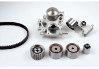 Pompe à eau + kit de courroie de distribution PK75810 Hepu