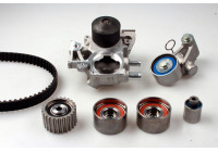 Pompe à eau + kit de courroie de distribution PK75820 Hepu