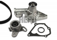 Pompe à eau + kit de courroie de distribution PK77040 Hepu