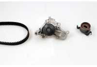 Pompe à eau + kit de courroie de distribution PK77400 Hepu