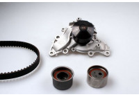 Pompe à eau + kit de courroie de distribution PK77540 Hepu