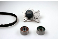Pompe à eau + kit de courroie de distribution PK77600 Hepu