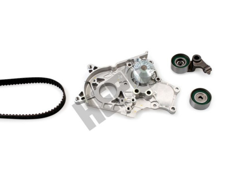 Pompe à eau + kit de courroie de distribution PK77720 Hepu