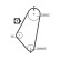 Pompe à eau + kit de courroie de distribution PowerGrip® KP15083 Gates, Vignette 3