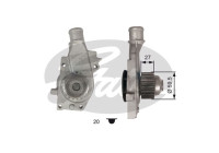 Pompe à eau + kit de courroie de distribution PowerGrip® KP15225XS-1 Gates