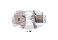 Pompe à eau + kit de courroie de distribution PowerGrip® KP15410XS-1 Gates