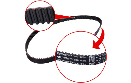 Pompe à eau + kit de courroie de distribution PowerGrip® KP15497XS Gates, Image 6