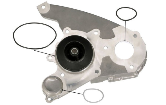 Pompe à eau + kit de courroie de distribution PowerGrip® KP15592XS Gates, Image 12