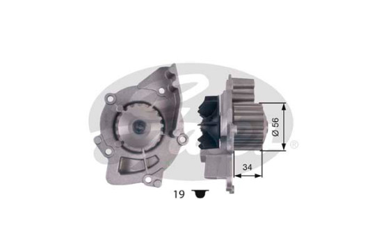 Pompe à eau + kit de courroie de distribution PowerGrip® KP15606XS Gates
