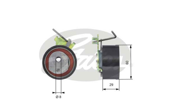 Pompe à eau + kit de courroie de distribution PowerGrip® KP15615XS Gates, Image 2