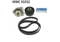 Pompe à eau + kit de courroie de distribution VKMC 01032 SKF