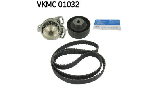 Pompe à eau + kit de courroie de distribution VKMC 01032 SKF