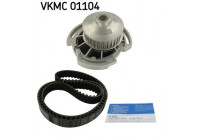 Pompe à eau + kit de courroie de distribution VKMC 01104 SKF