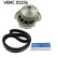 Pompe à eau + kit de courroie de distribution VKMC 01104 SKF