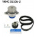 Pompe à eau + kit de courroie de distribution VKMC 01106-2 SKF